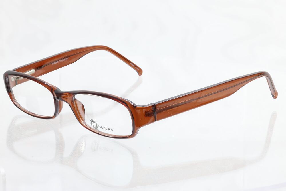 Modern Tomorrow Brown 53-17-140mm Eyeglass FRAMES ONLY - NEW/WITHOUT TAGS